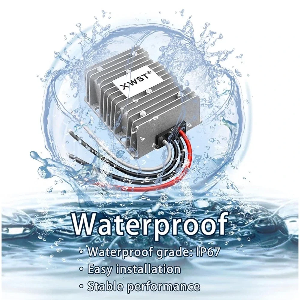 XWST DC DC‎ Converter 60V to 5V 10A 50W Waterproof Transformer Power Supply